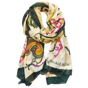 Book of Kells Irish Alphabet Scarf